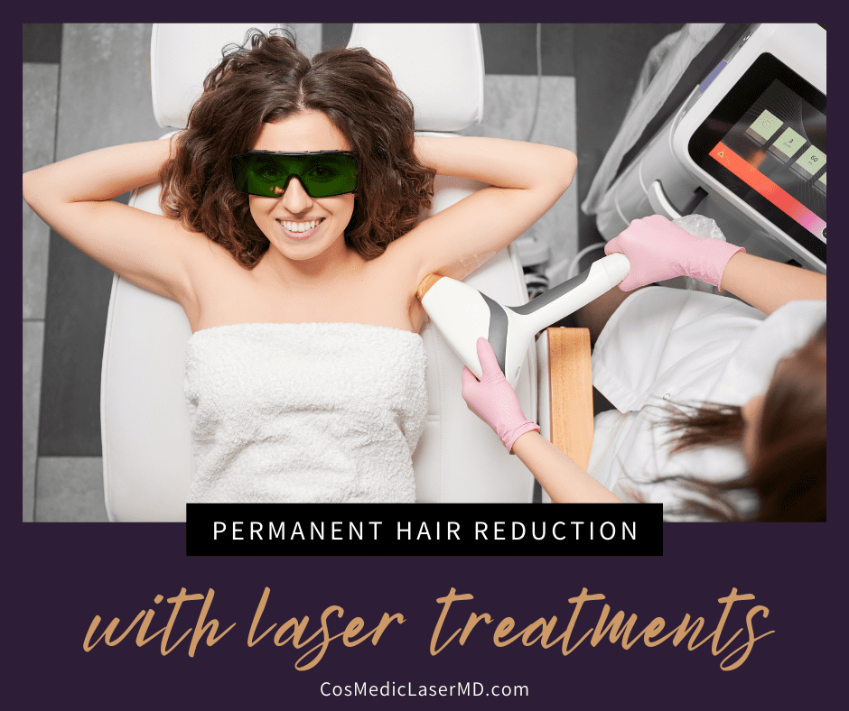 Permanent Hair Reduction With Laser Treatments